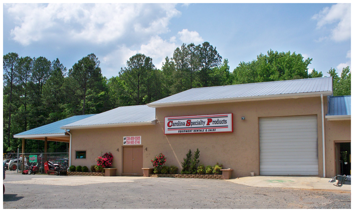 Carolina Specialty Products ~ Equipment Rentals & Sales